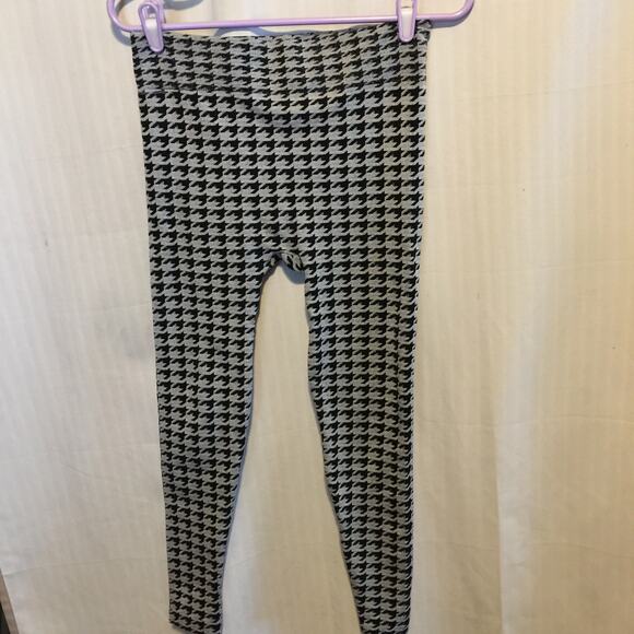 Britt's Knits Black n White Legging size M/L - Picture 1 of 4